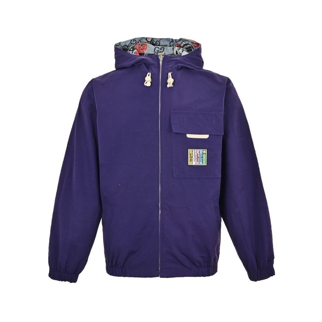 Gucci Reversible Cotton Ripstop Jacket