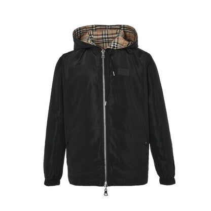 Burberry Reversible Check Jacket Black