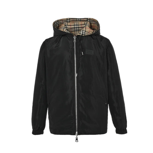 Burberry Reversible Check Jacket Black