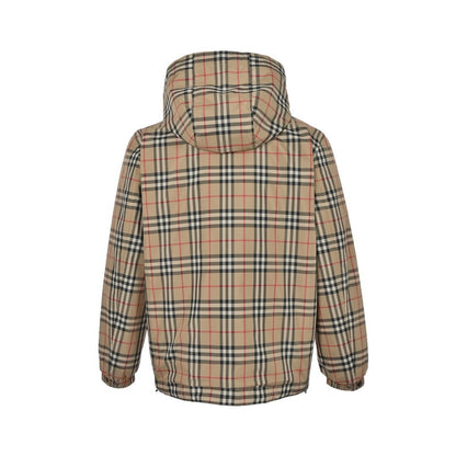 Burberry Reversible Check Jacket Black