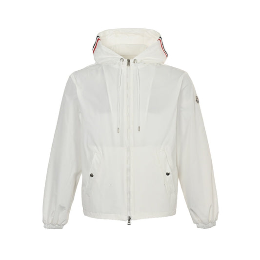 Moncler Grimpeurs Zip Hooded Jacket White