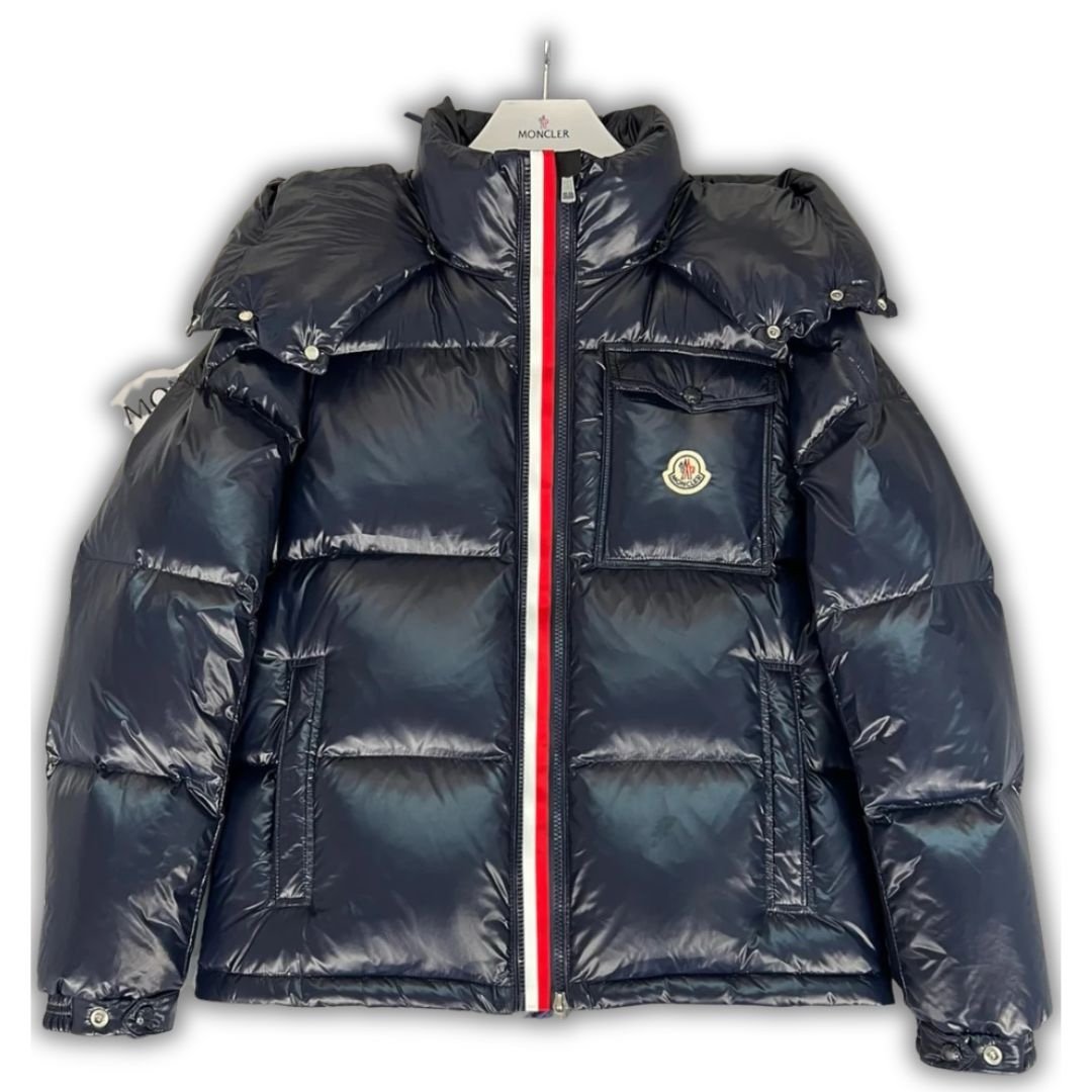 Moncler Montbeliard Down Jacket Navy Blue