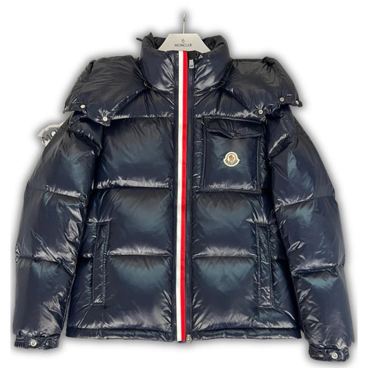 Moncler Montbeliard Down Jacket Navy Blue