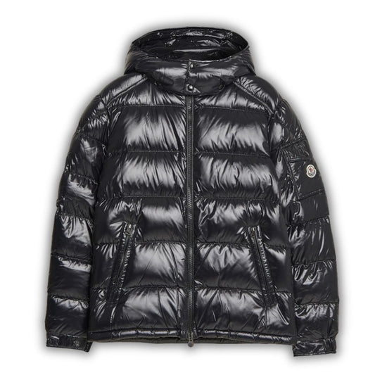 Moncler Maya  Hooded Down Jacket Black