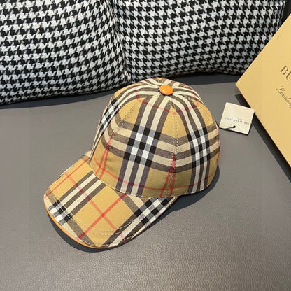 Burberry Check Cap Beige