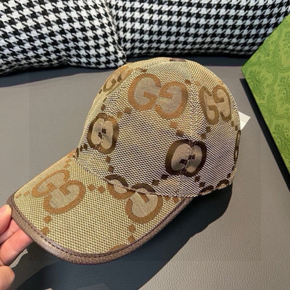 Gucci GG Jumbo Baseball Cap Beige