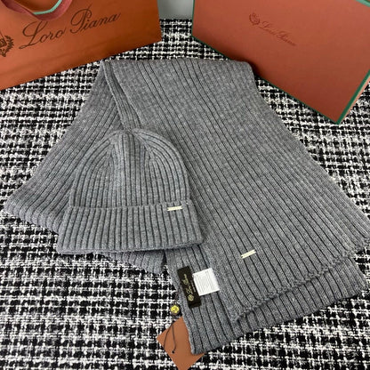 LP Loro Piana Sjaal &amp; Muts Sets