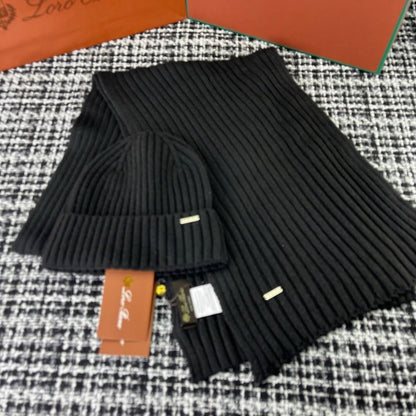 LP Loro Piana Sjaal &amp; Muts Sets