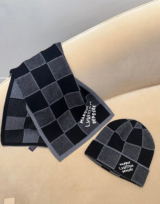 Louis Vuitton Damier Heritage Sjaal &amp; Muts