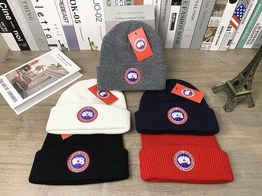 Canada Goose Logo Patch Beanie