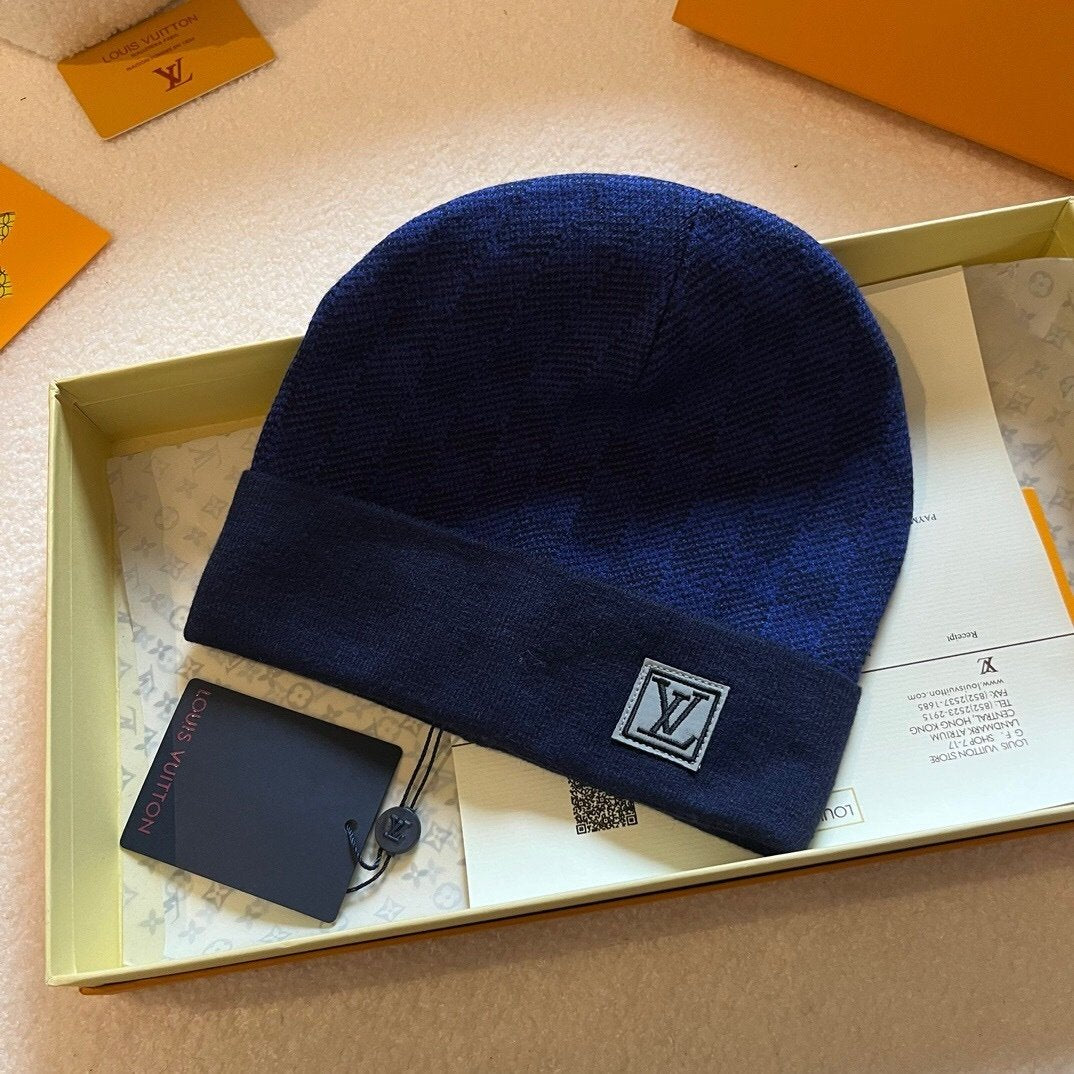 Louis Vuitton Damier Beanie