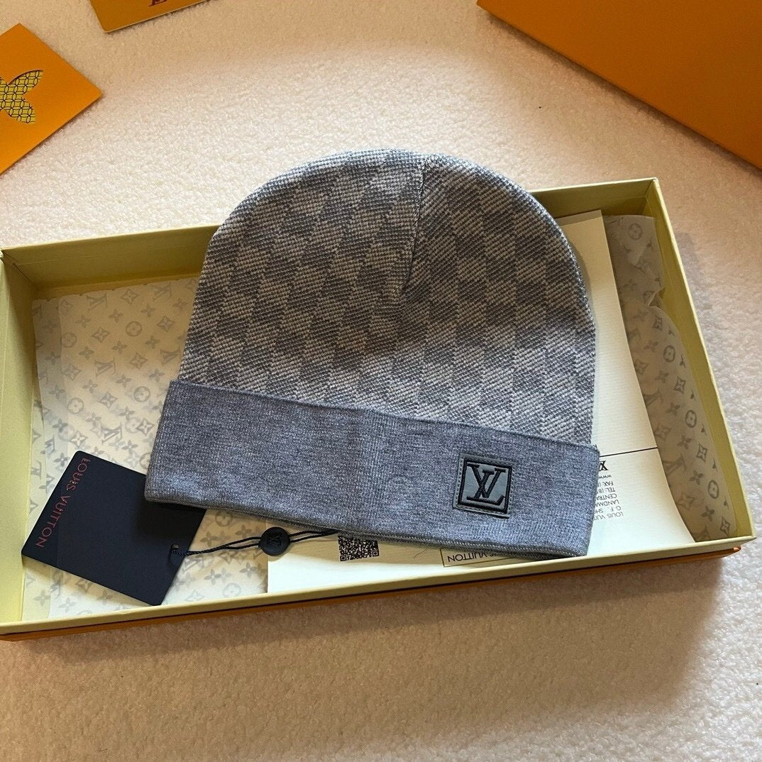 Louis Vuitton Damier Beanie