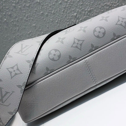 Louis Vuitton Taigarama Monogram Outdoor Messenger Bag White