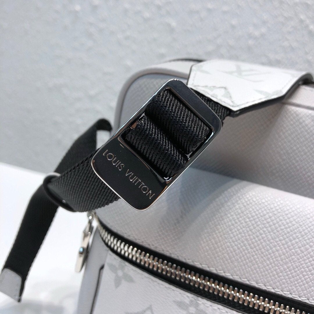 Louis Vuitton Taigarama Monogram Outdoor Messenger Bag White