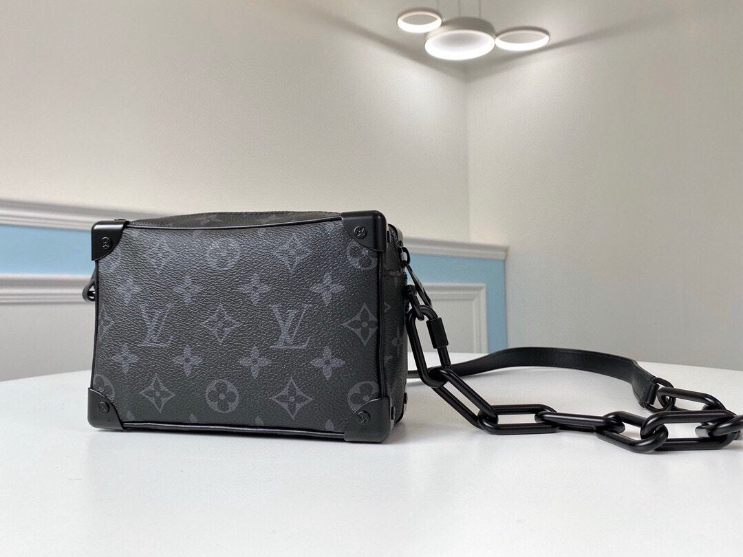 Louis Vuitton Eclipse Mini Soft Trunk Bag Black