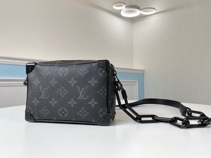 Louis Vuitton Eclipse Mini Soft Trunk Bag Black