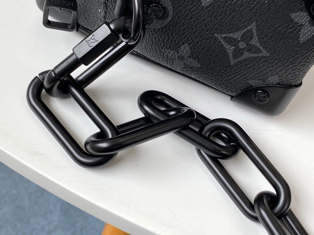 Louis Vuitton Eclipse Mini Soft Trunk Bag Black