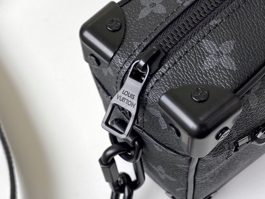 Louis Vuitton Eclipse Mini Soft Trunk Bag Black