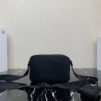 Prada Re-Nylon Shoulder Bag Black