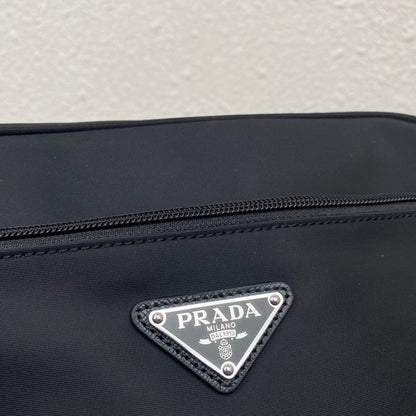 Prada Re-Nylon Shoulder Bag Black
