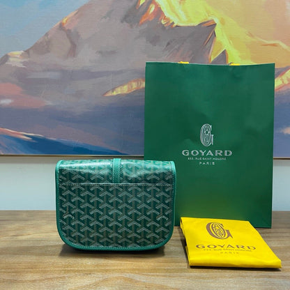 Goyard Belvedere PM Messenger Bag Green