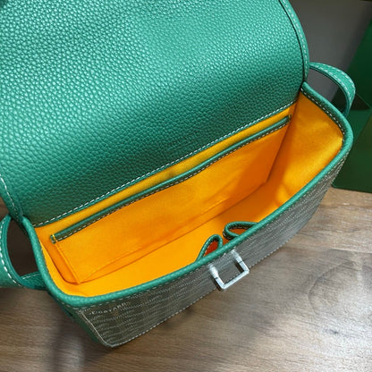 Goyard Belvedere PM Messenger Bag Green