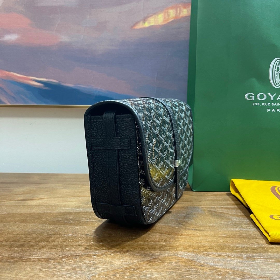 Goyard Belvedere PM Messenger Bag Black