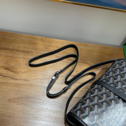 Goyard Belvedere PM Messenger Bag Black