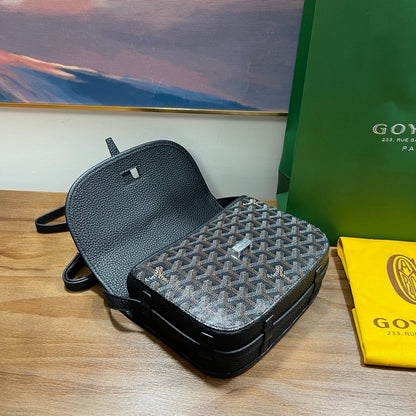 Goyard Belvedere PM Messenger Bag Black