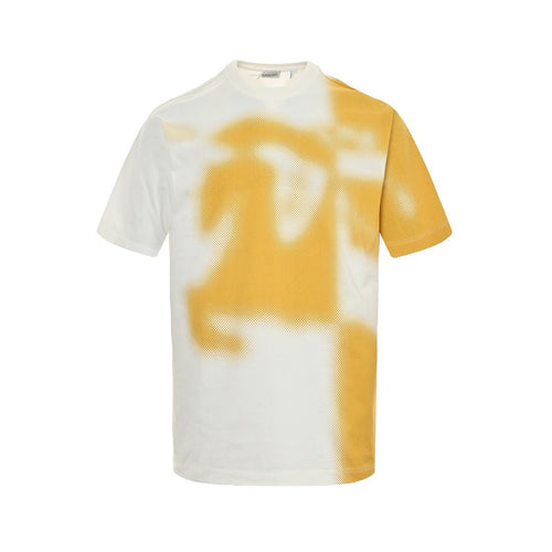 Burberry EKD Two-Tone Cotton Shirt White