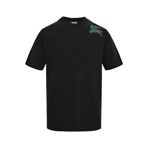 Burberry Logo Print T-Shirt Green Black