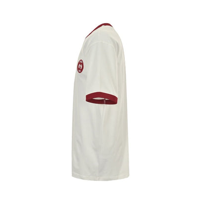 Gucci GG Logo Ringer T-Shirt White Red