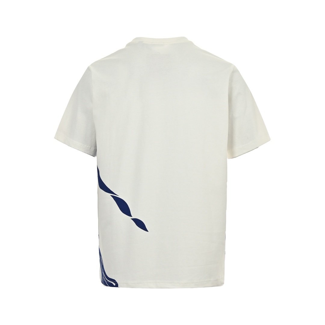 Burberry Harriston T-Shirt White Blue