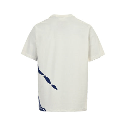 Burberry Harriston T-Shirt White Blue