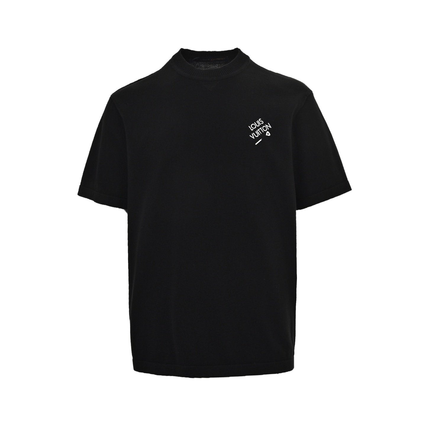 Louis Vuitton Signature T-Shirt Cotton Black