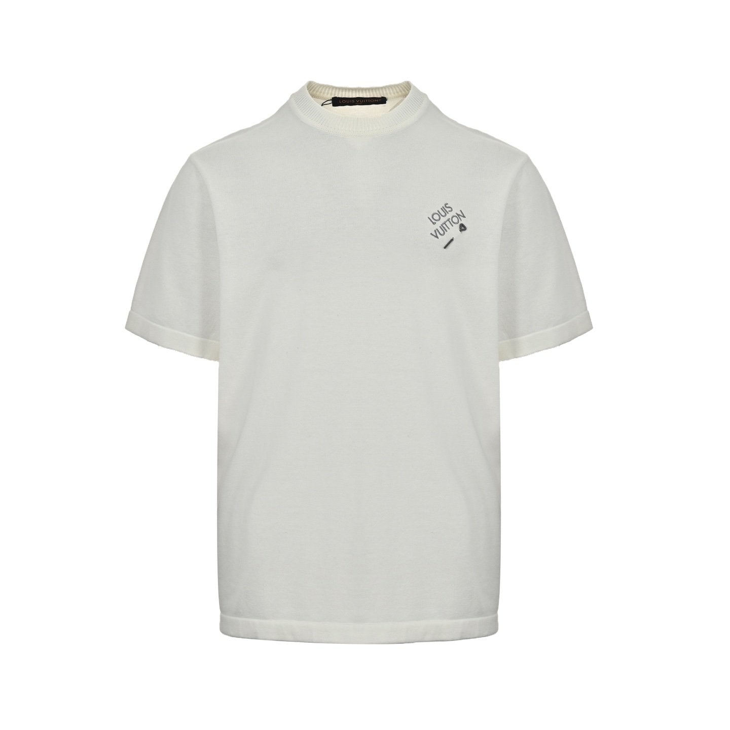 Louis Vuitton Signature T-Shirt Cotton White