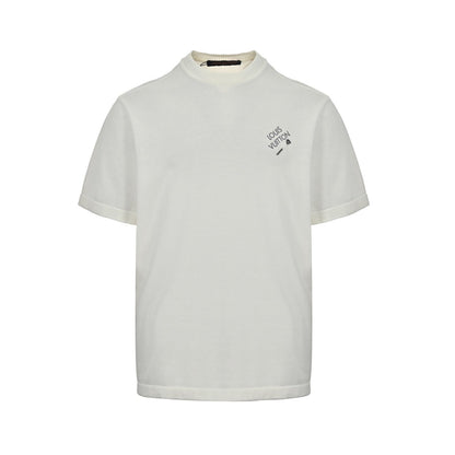 Louis Vuitton Signature T-Shirt Cotton White
