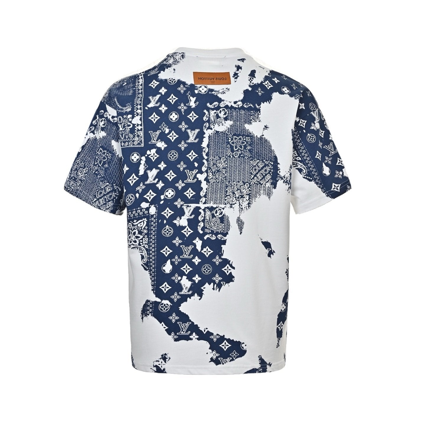 Louis Vuitton Monogram Bandana Printed T-Shirt White/Blue