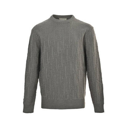 Dior Monogram Sweater Grey