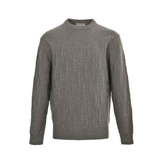 Dior Monogram Sweater Grey