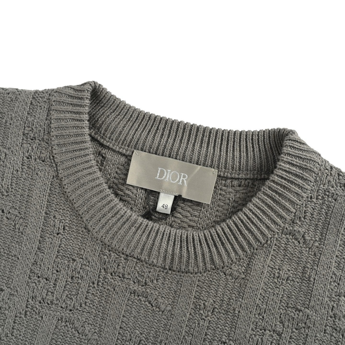 Dior Monogram Sweater Grey
