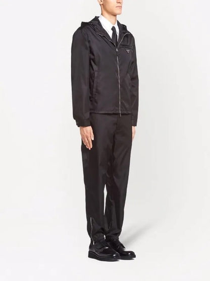 Prada Black Re-Nylon Windbreaker