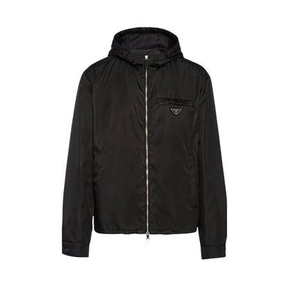 Prada Black Re-Nylon Windbreaker