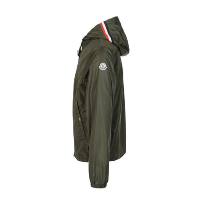 Moncler Grimpeurs Windbreaker Jacket In Green