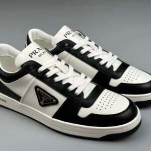 Prada Downtown Low Top White Black
