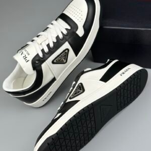 Prada Downtown Low Top White Black
