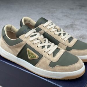 Prada Downtown Delavé Suede & Re-Nylon