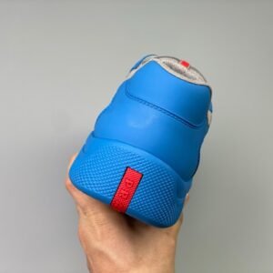 Prada Americas Cup Icon Soft Blue Trainers