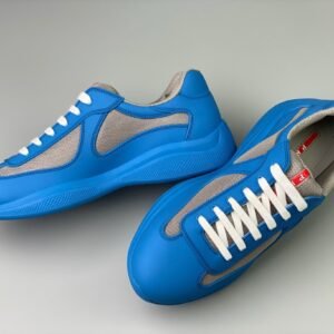 Prada Americas Cup Icon Soft Blue Trainers