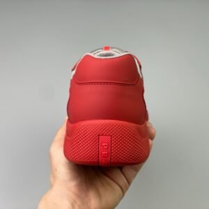 Prada Americas Cup Soft Icon Red  Trainers